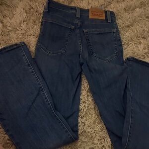 Levi's Women's Dark Blue Boot Cut Jeans